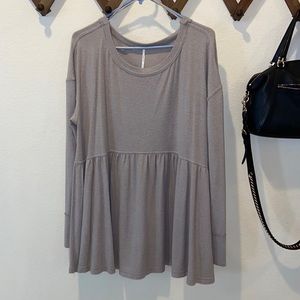 Free People Baby Doll Shirt